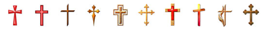 Free Christian Embellishments - Cross Embellishments